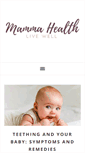 Mobile Screenshot of mammahealth.com